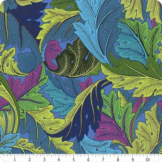 Kaffe Fassett x Morris & Co - PWKW006.Cobalt