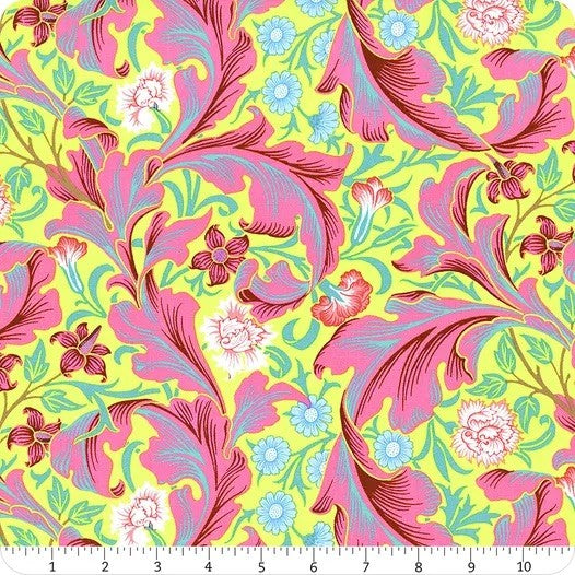 Kaffe Fassett x Morris & Co - PWKW011.Fuchsia