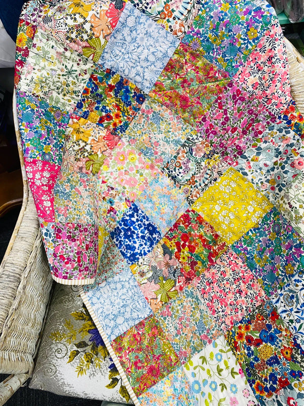 Ruby's Liberty Baby Quilt pattern