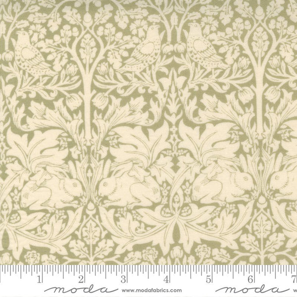 William Morris Brother Rabbit Damask Bunny Bird Animals Nature