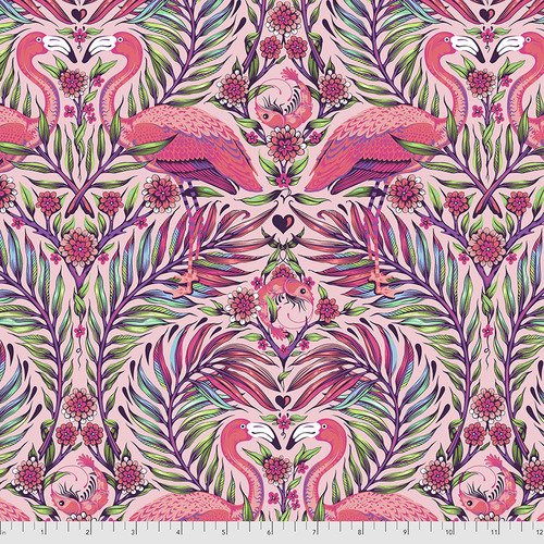 Tula Pink Daydreamer Pretty in Pink - Dragonfruit