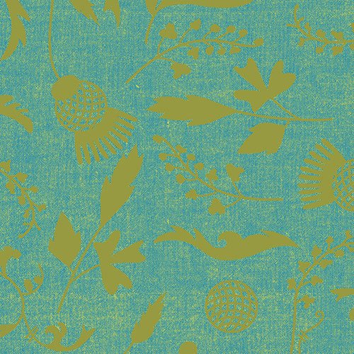 Ex Libris Botany Chambray in Bluegrass