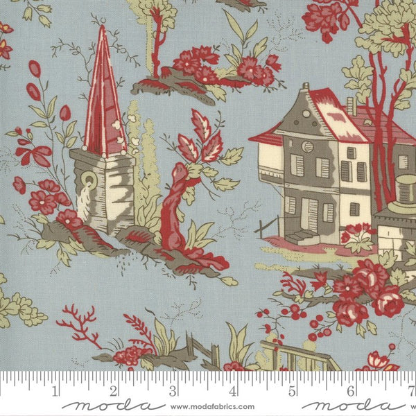 Jardin De Fleurs Dusty Blue