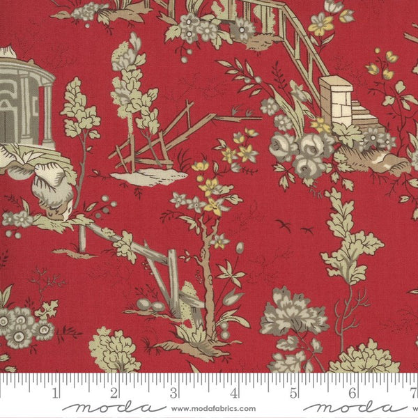 Jardin De Fleurs Rouge