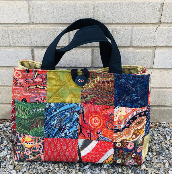 The Weekender Bag Pattern - Indigenous