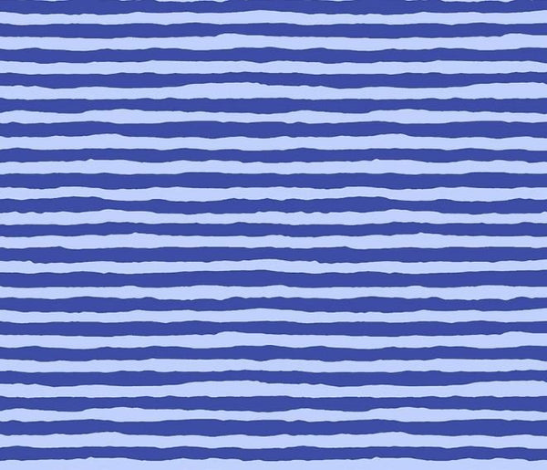 Kaffe Comb Stripe - Blue