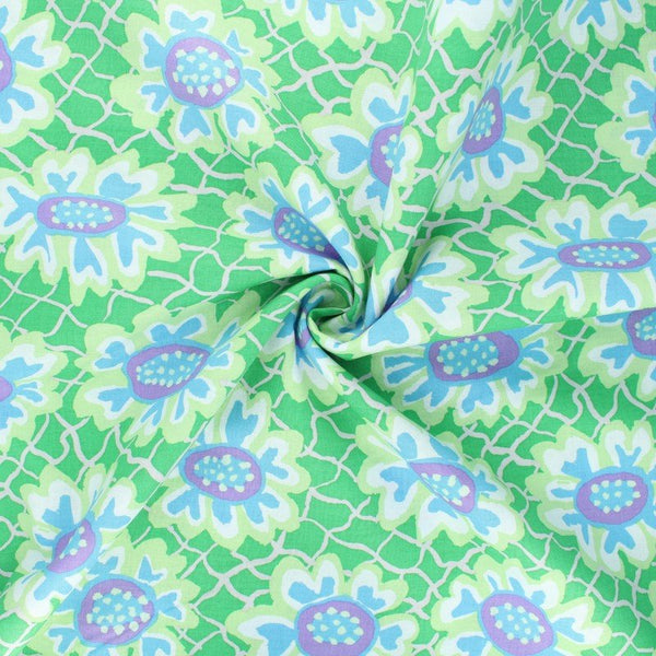 Kaffe Flower Net - Green