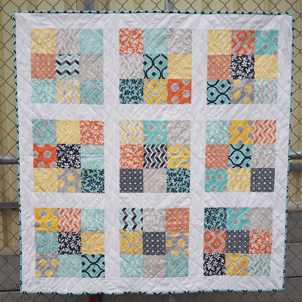 Nine Patch Starter Quilt Pattern