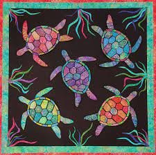 Turtle Mandala - Quilt Kit
